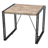 BARN wood Industrial Square Dining Table